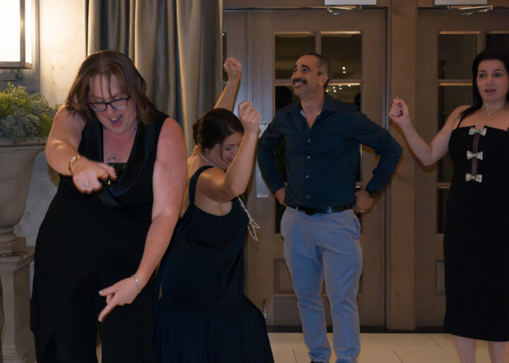 Dancing the night away at the Allyson Whitney Foundation's Night of a Million Stars Gala