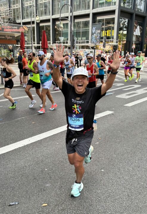 Allyson Whitney Foundation's Charity Runners in the 2025 Berlin Marathon